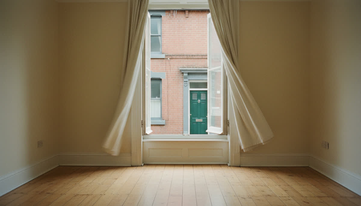 An empty clean flat ready for a new tenant